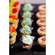 Plastikowe pojemniczki na deser