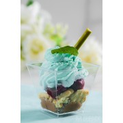 Pojemnik  pucharek deserowy kwadrat 65 ml