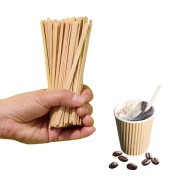 mieszadełka drewniane jednorazowe 14 cm