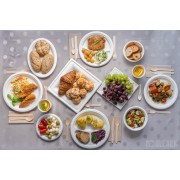 talerzyki z trzciny cukrowej pulpy bagassy