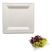 talerz kwadratowy 20x20 cm jednorazowy