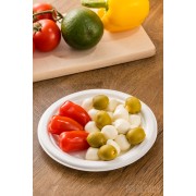 elegancki i estetyczny talerz z trzciny cukrowej