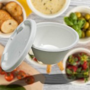 biodegradowalna ekologiczna zamykana miseczka