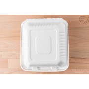 menu box z trzciny cukrowej 220x200 mm