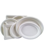Talerze i miski  ekologiczne z trzciny cukrowej | olpack.pl