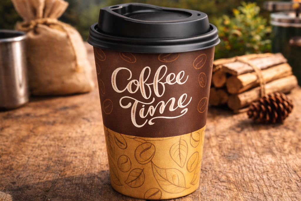 Kubki  papierowe 100%